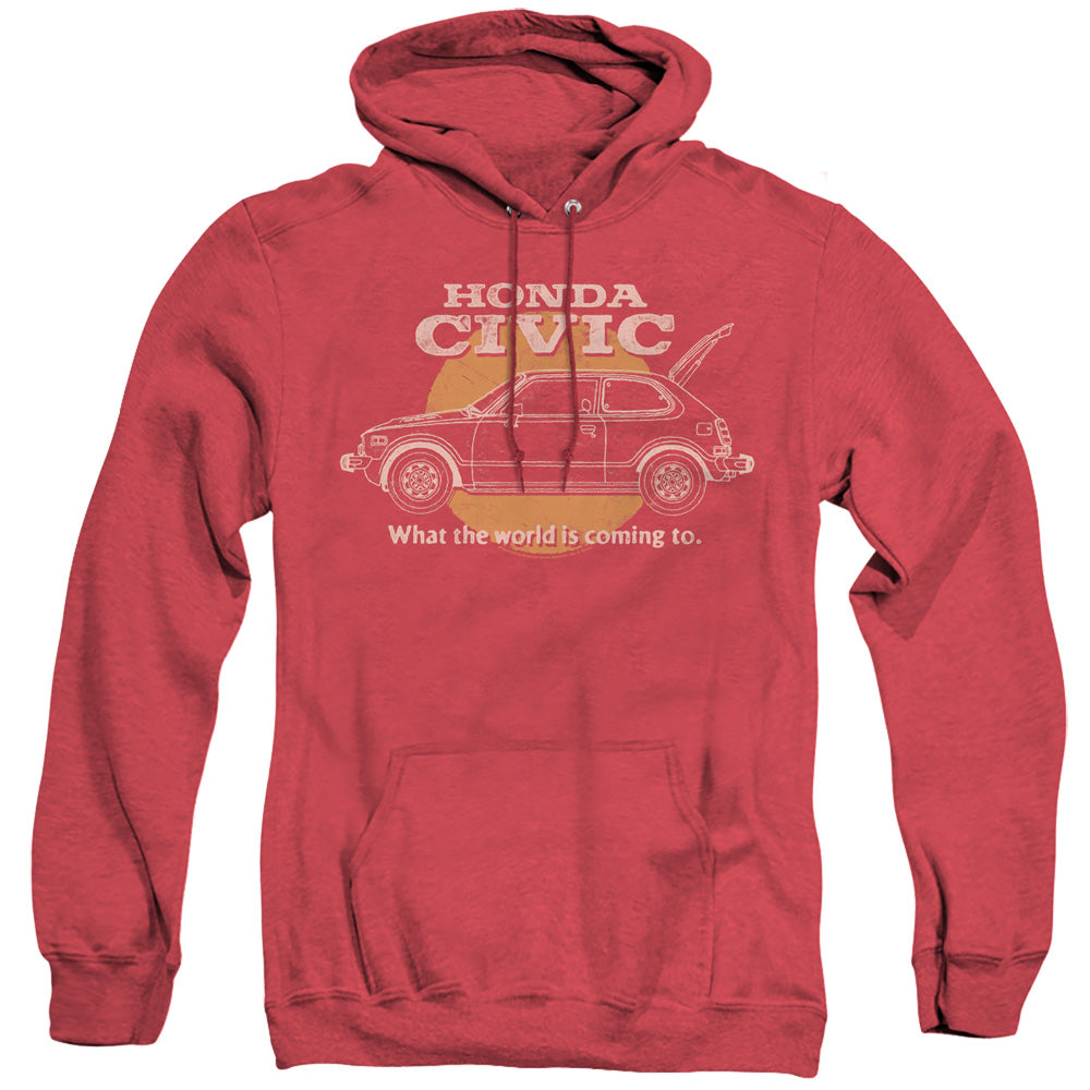 Honda Civic Coming World-Adult Pullover Hoodie
