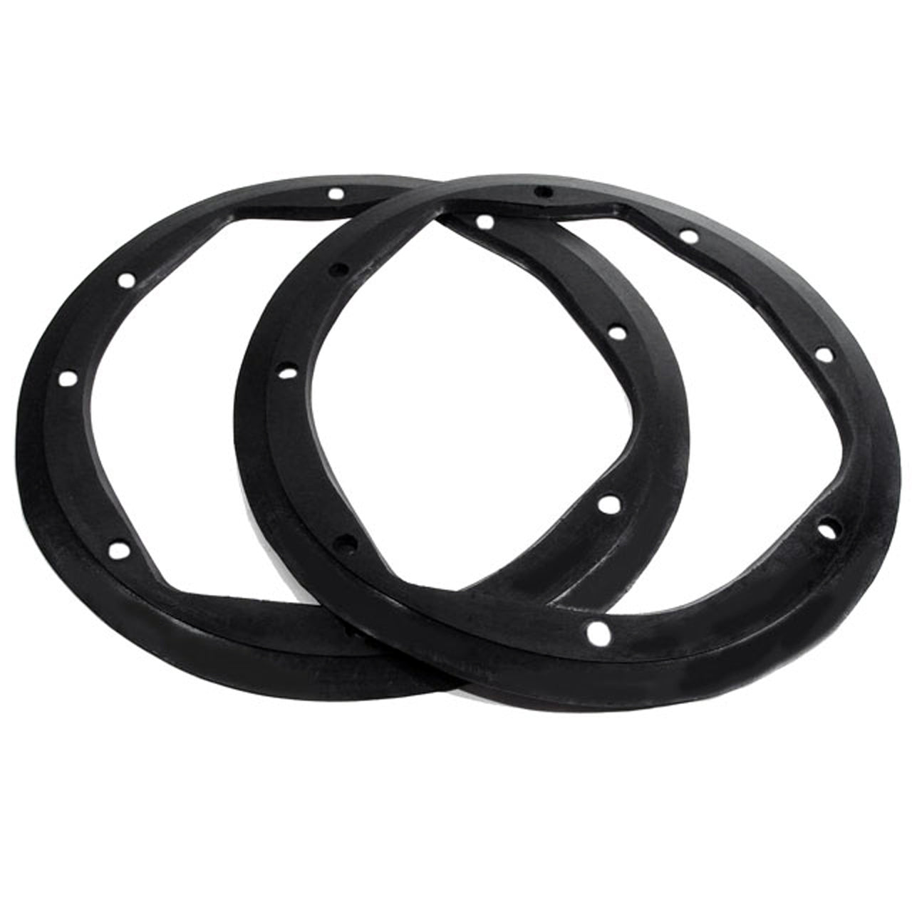 Hr 9 Headlight Assembly Housing Pad 9-3/8" Od Pair Oldsmobile 98 1951-1953, Deluxe 88 1951-1953, Fiesta 1953