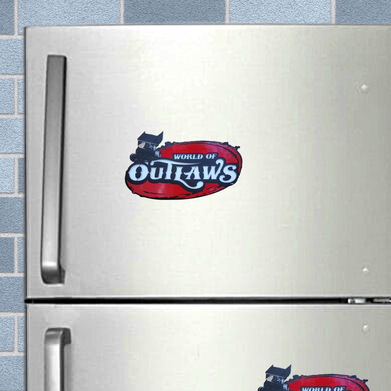 World Of Outlaws Sprint Car Series Logo Magnet/Ornament