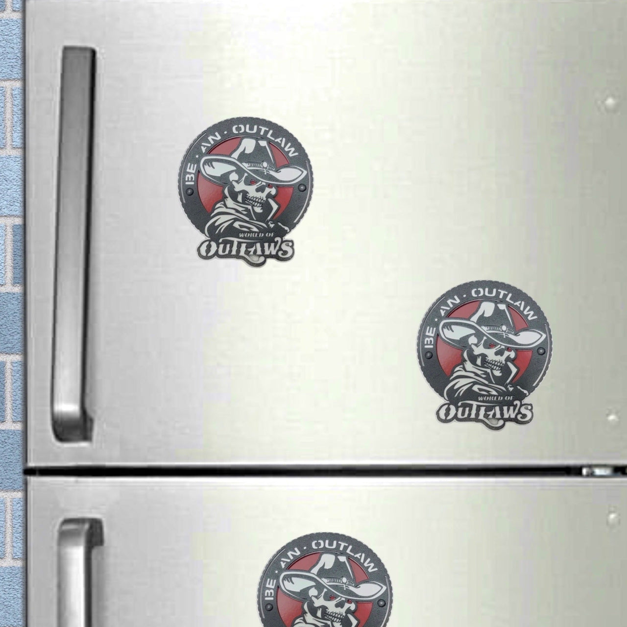 World Of Outlaws Be An Outlaw Logo Magnet/Ornament
