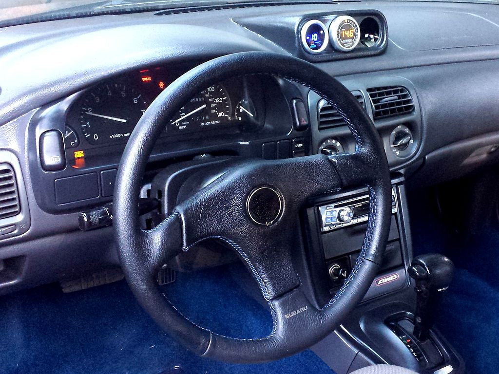 1999-00 Subaru Impreza steering wheel cover - Nardi