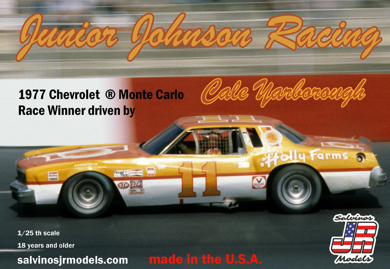 Junior Johnson Racing 1977 Monte Carlo driven by Cale Yarborough Model Car