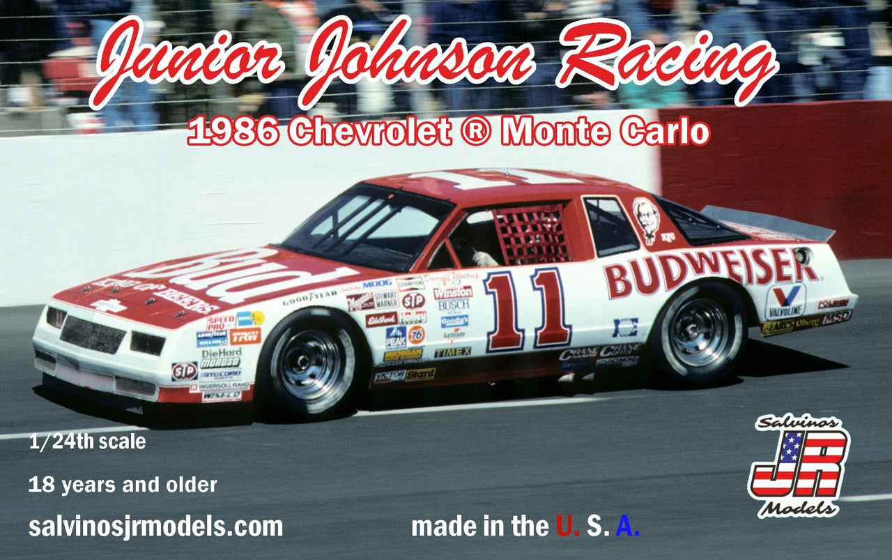 Junior Johnson Racing 1986 Monte Carlo #11 Model Car