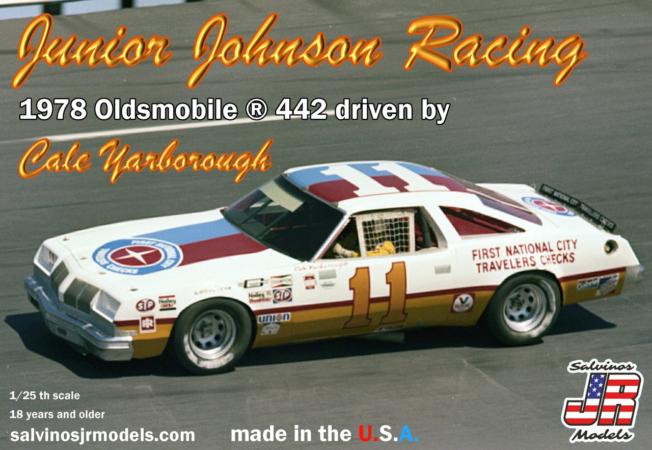 Junior Johnson Racing 1978 Oldsmobile driven by Cale Yarborough Model Car