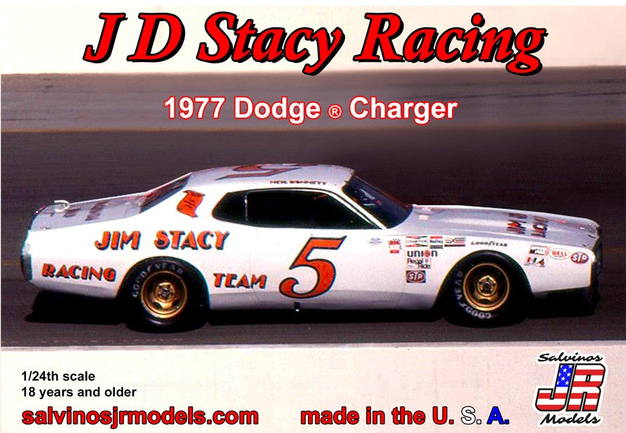 JD Stacy Racing 1977 Dodge Charger #5 driven by Neil Bonnett Model Car