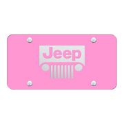 jeep-grill-license-plate-laser-etched-pink