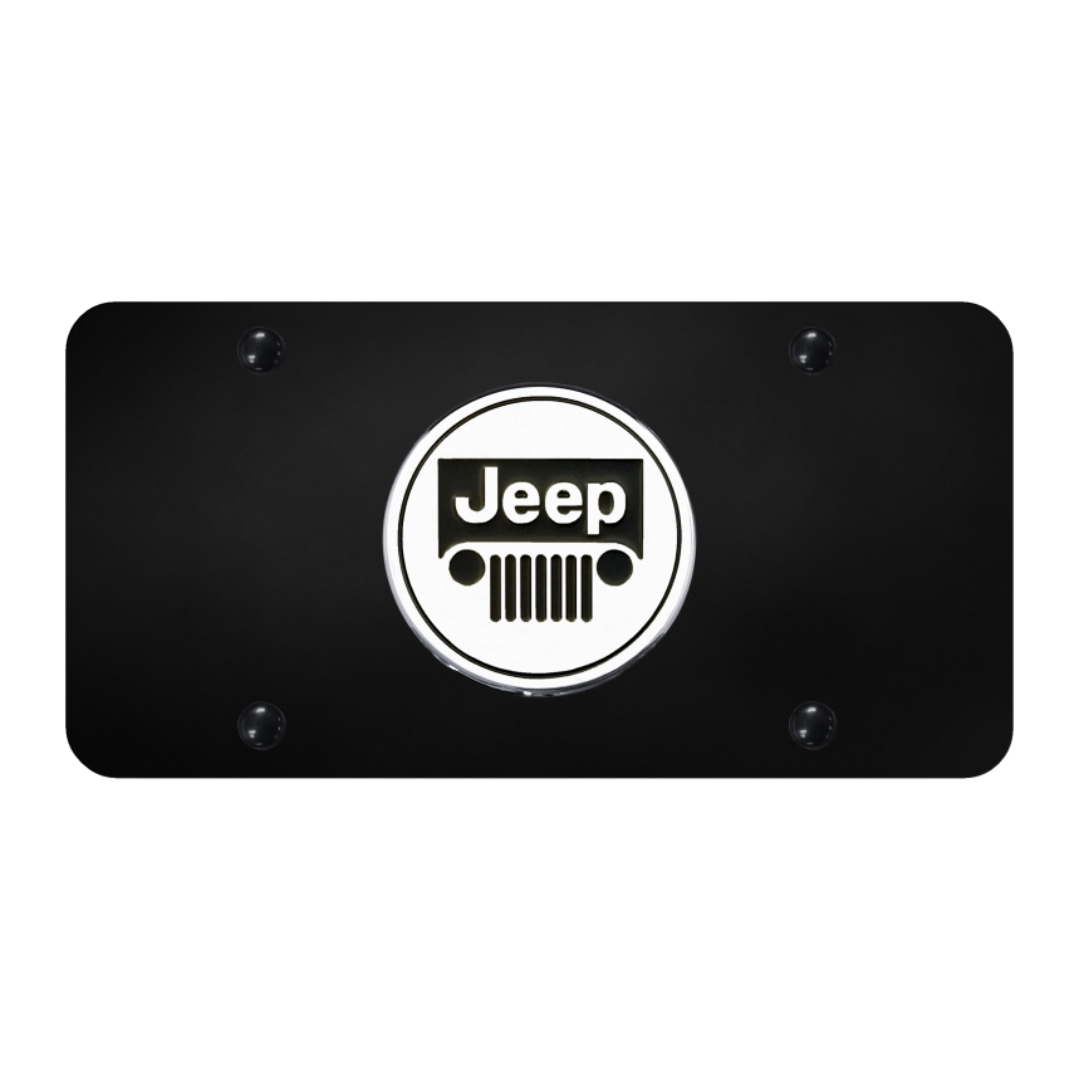 jeep-license-plate-chrome-on-black