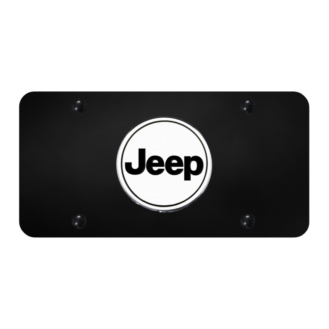 jeep-word-license-plate-chrome-on-black