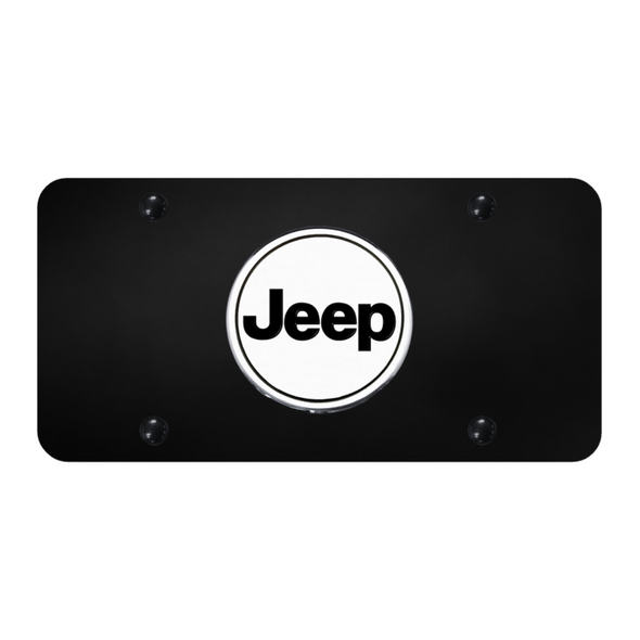 jeep-word-license-plate-chrome-on-black