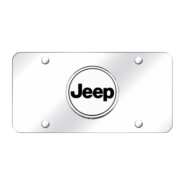 jeep-word-license-plate-chrome-on-mirrored