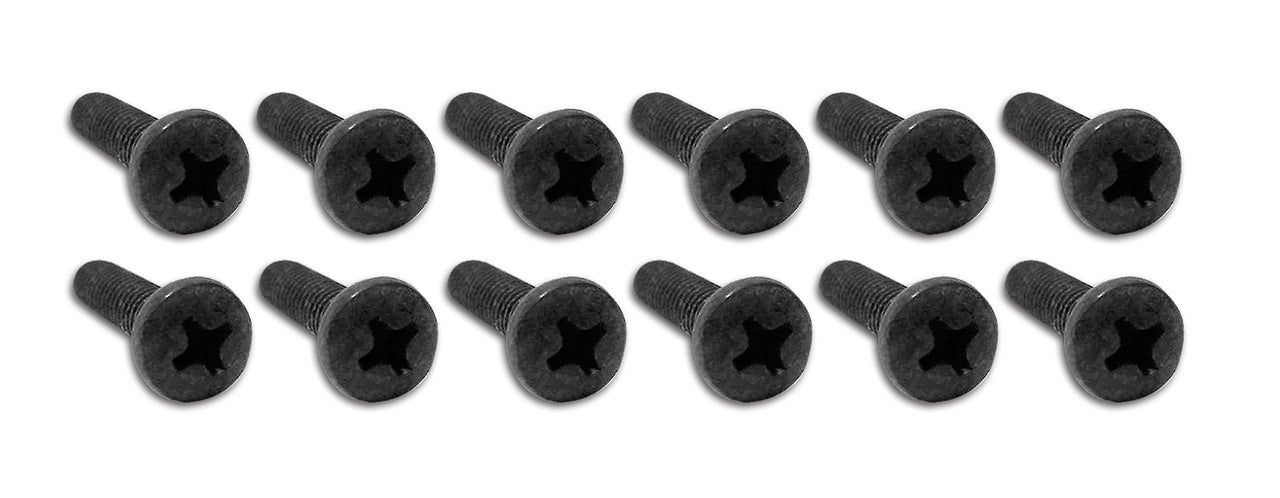 1970-1973 Corvette Tail Light Lens Screws. 12 Piece Set - CA-K1001-Corvette-Store-Online