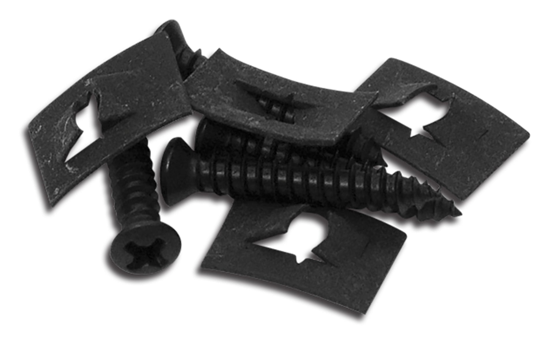 1963-1967 Corvette Rocker Panel End Screws & Nuts. 8 Piece Set - CA-K1043-Corvette-Store-Online