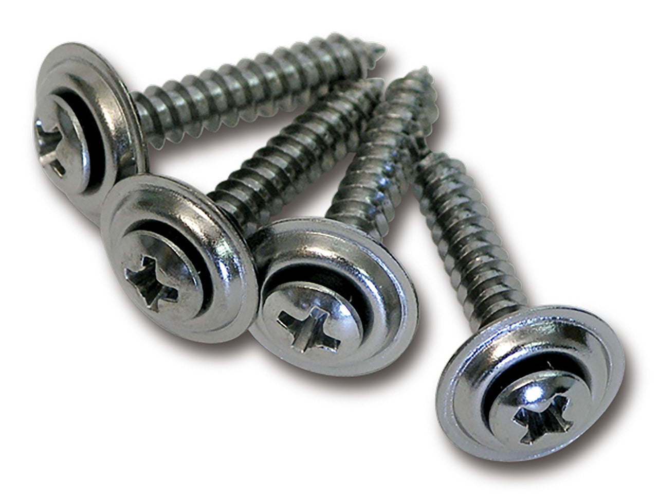 1968-1977 Corvette Door Panel Screw Set. Upper Corners - 4 Piece Set - CA-K1044-Corvette-Store-Online