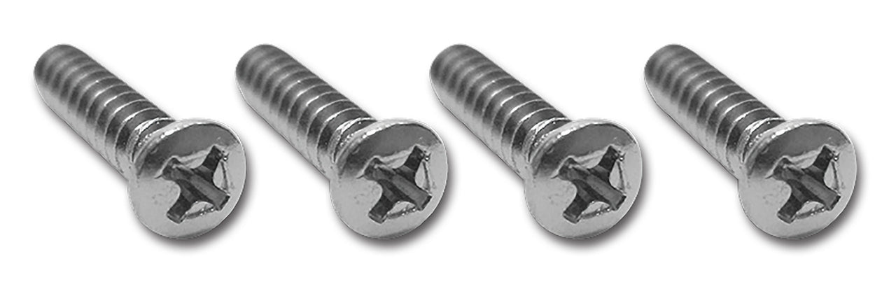 1963-1967 Corvette Seat Bumper Screws. 4 Piece Set - CA-K1081-Corvette-Store-Online