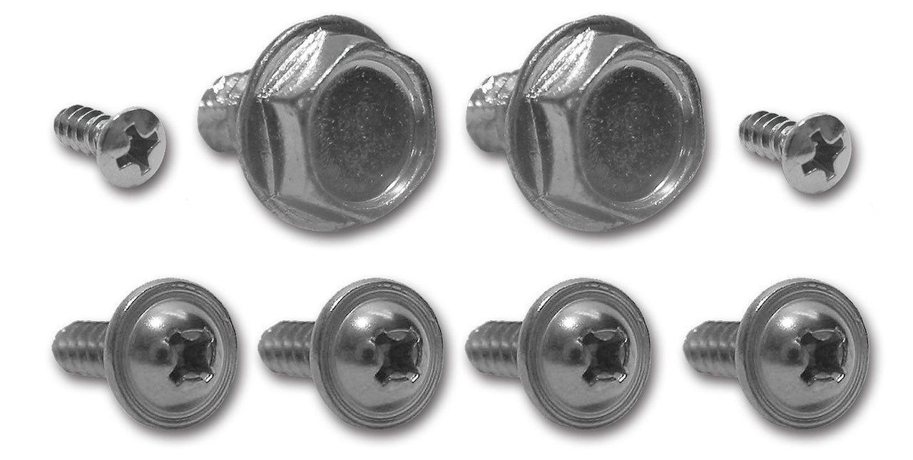 1963-1967 Corvette Rear Quarter Panel Trim Screws. Convertible - CA-K1088-Corvette-Store-Online