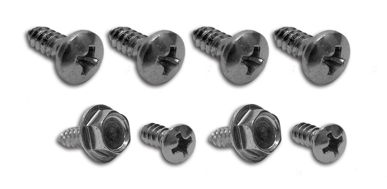 1963-1967 Corvette Rear Quarter Panel Trim Screws. Coupe - CA-K1089-Corvette-Store-Online