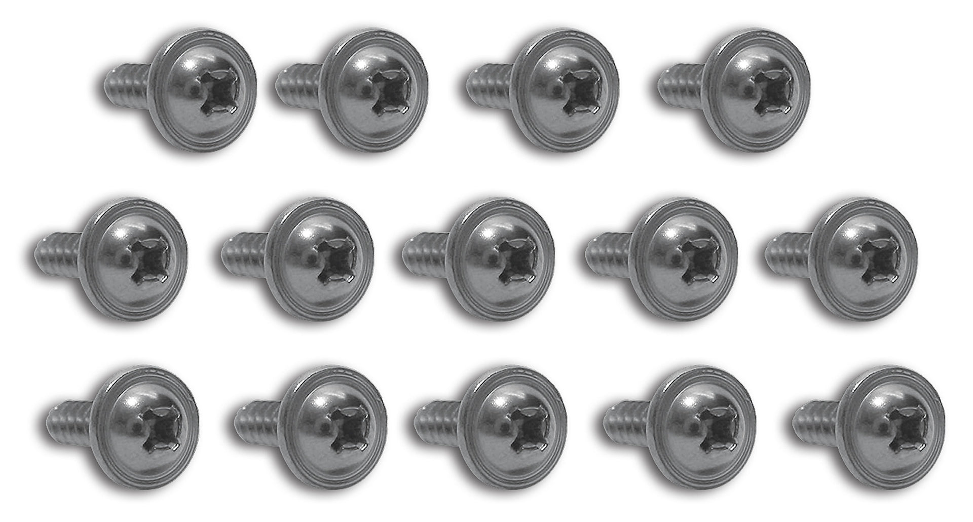 1963-1964 Corvette Kick Panel Screws. 14 Piece Set - CA-K1090-Corvette-Store-Online
