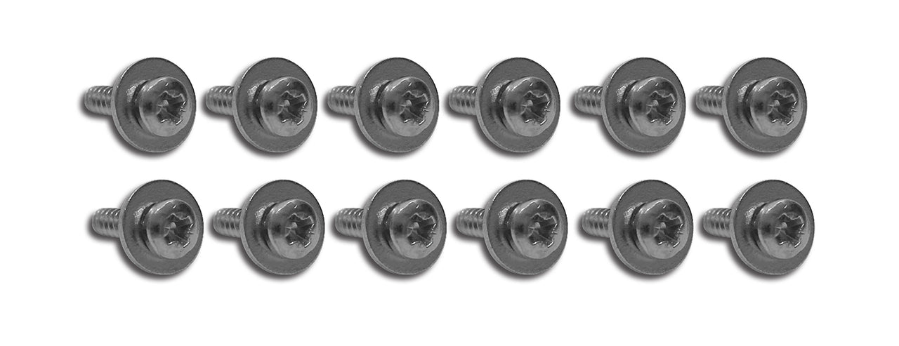 1965-1967 Corvette Kick Panel Screws. 12 Piece Set - CA-K1091-Corvette-Store-Online