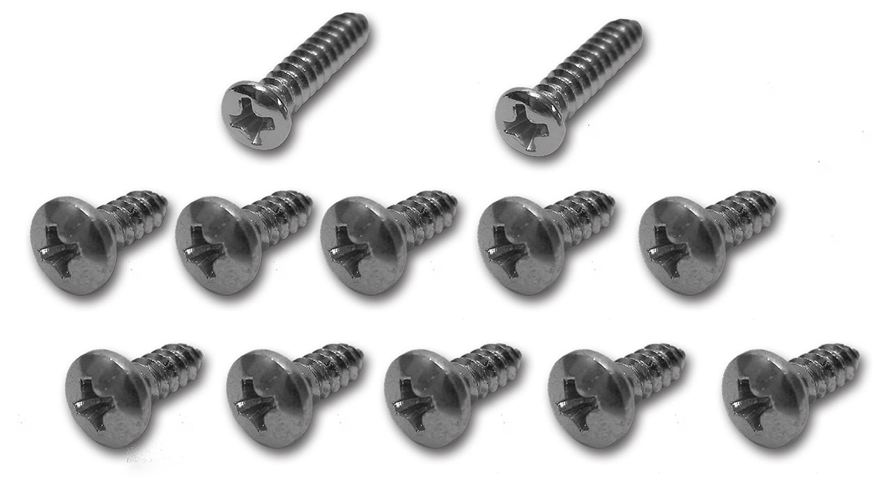 1963-1967 Corvette Windshield Interior Molding Screws. Convertible - CA-K1093-Corvette-Store-Online