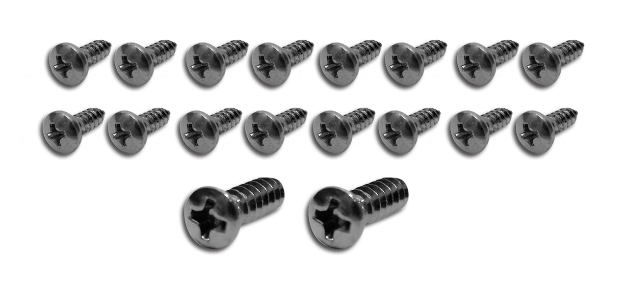 1963-1967 Corvette Windshield Interior Molding Screws. Coupe - CA-K1094-Corvette-Store-Online