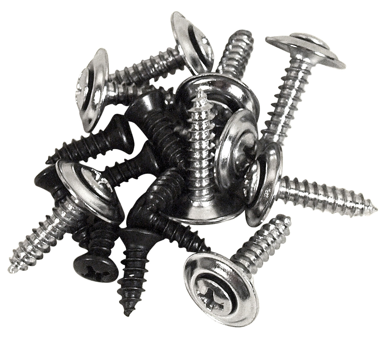 1968-1979 Corvette Rear Compartment Unit Master Frame Screws. 13 Piece - CA-K1103-Corvette-Store-Online