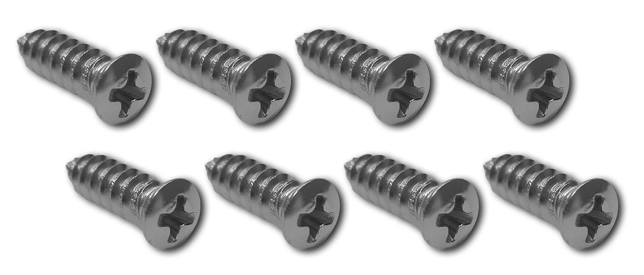 1968-1976 Corvette Astro Vent Deck Grille Screws. 8 Piece - CA-K1122-Corvette-Store-Online