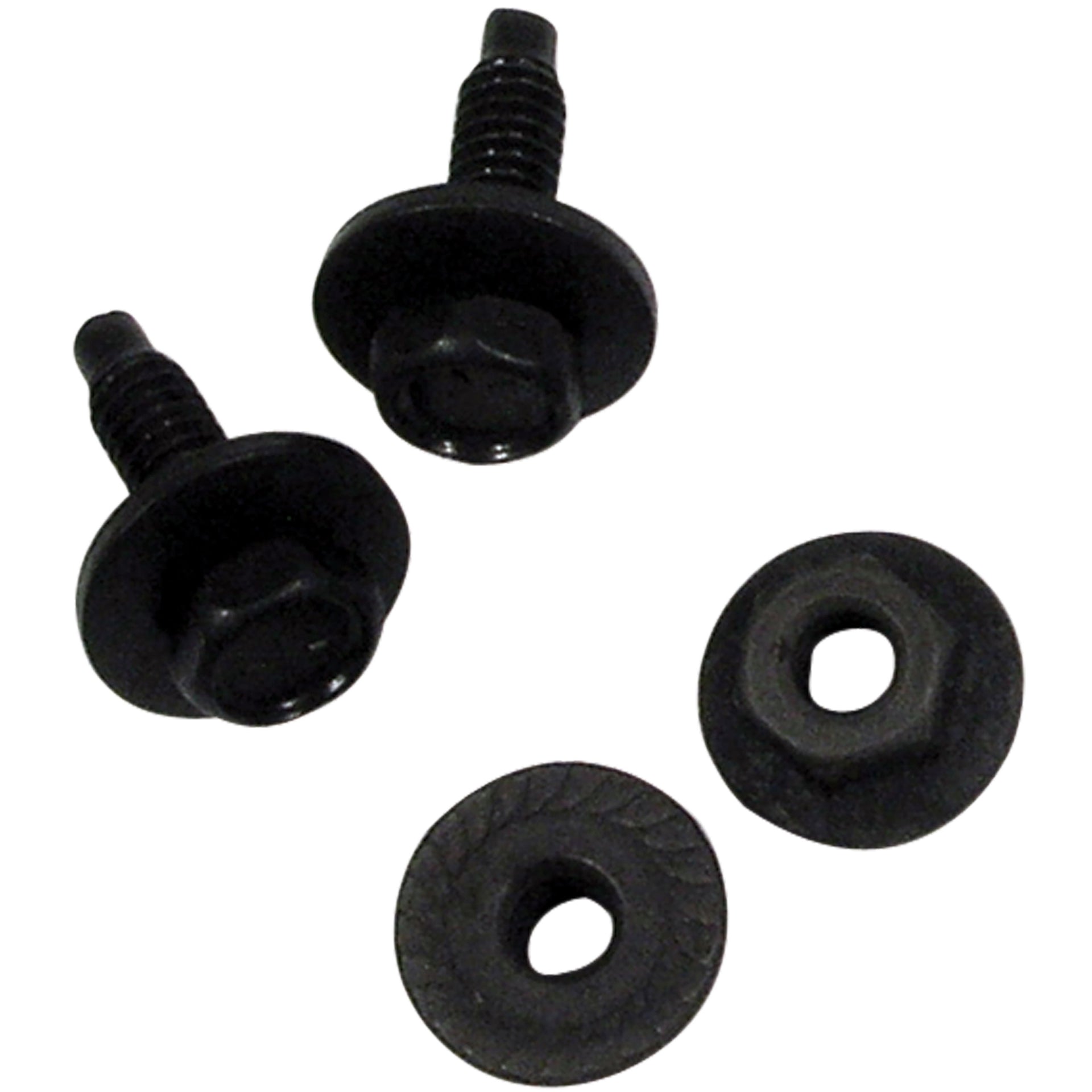 1963-1967 Corvette Filler Panel End Bolts & Nuts. 4 Piece Set - CA-K1150-Corvette-Store-Online
