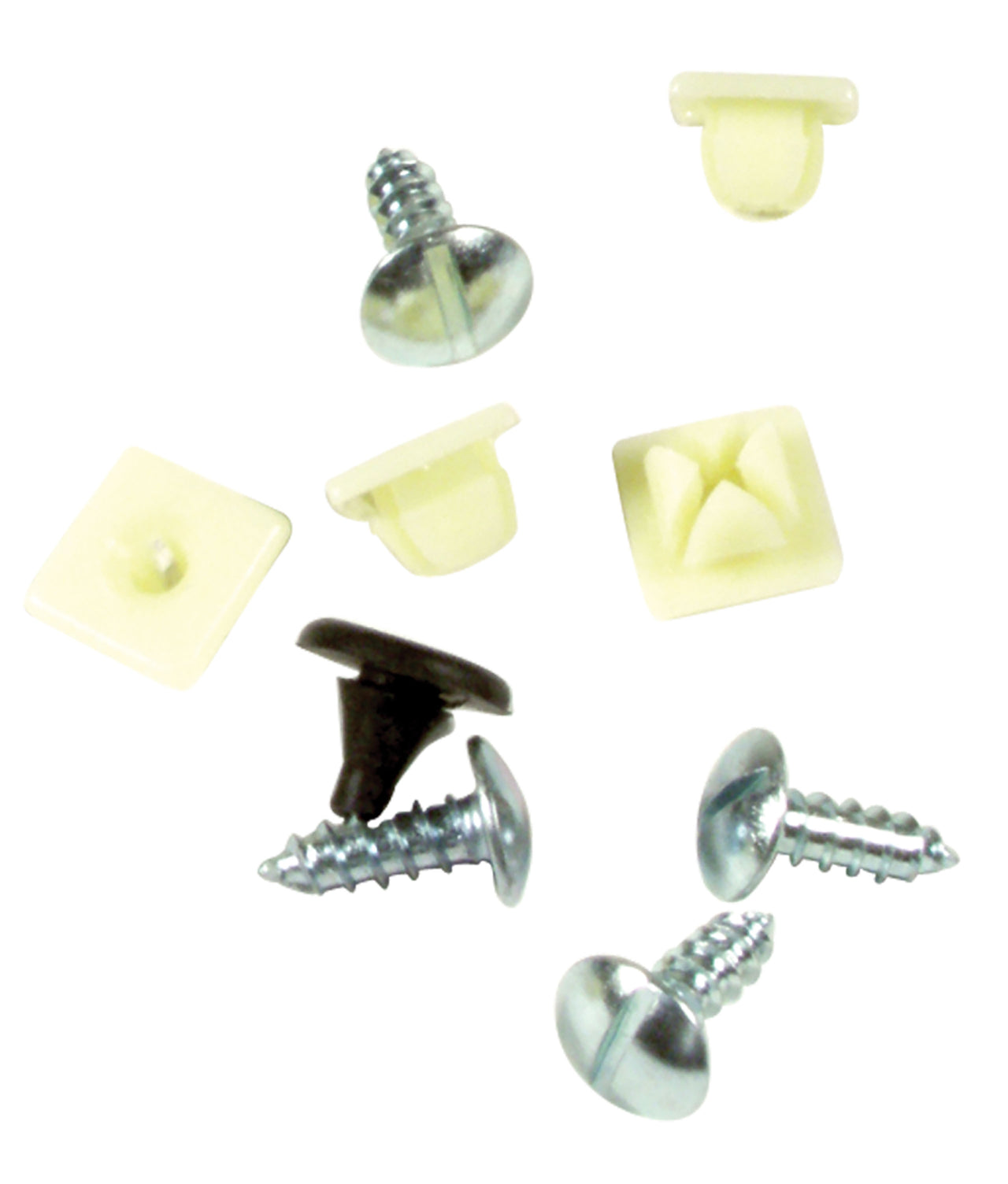 1968-1972 Corvette Front License Plate Mount Kit. W/Rubber Bumper - CA-K1159-Corvette-Store-Online