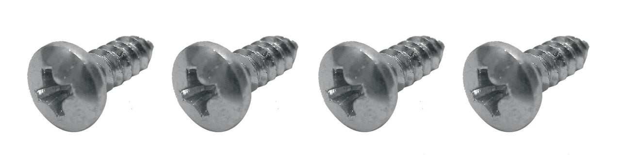 1963-1967 Corvette Rear License Bezel Screws. 4 Piece Set - CA-K1188-Corvette-Store-Online