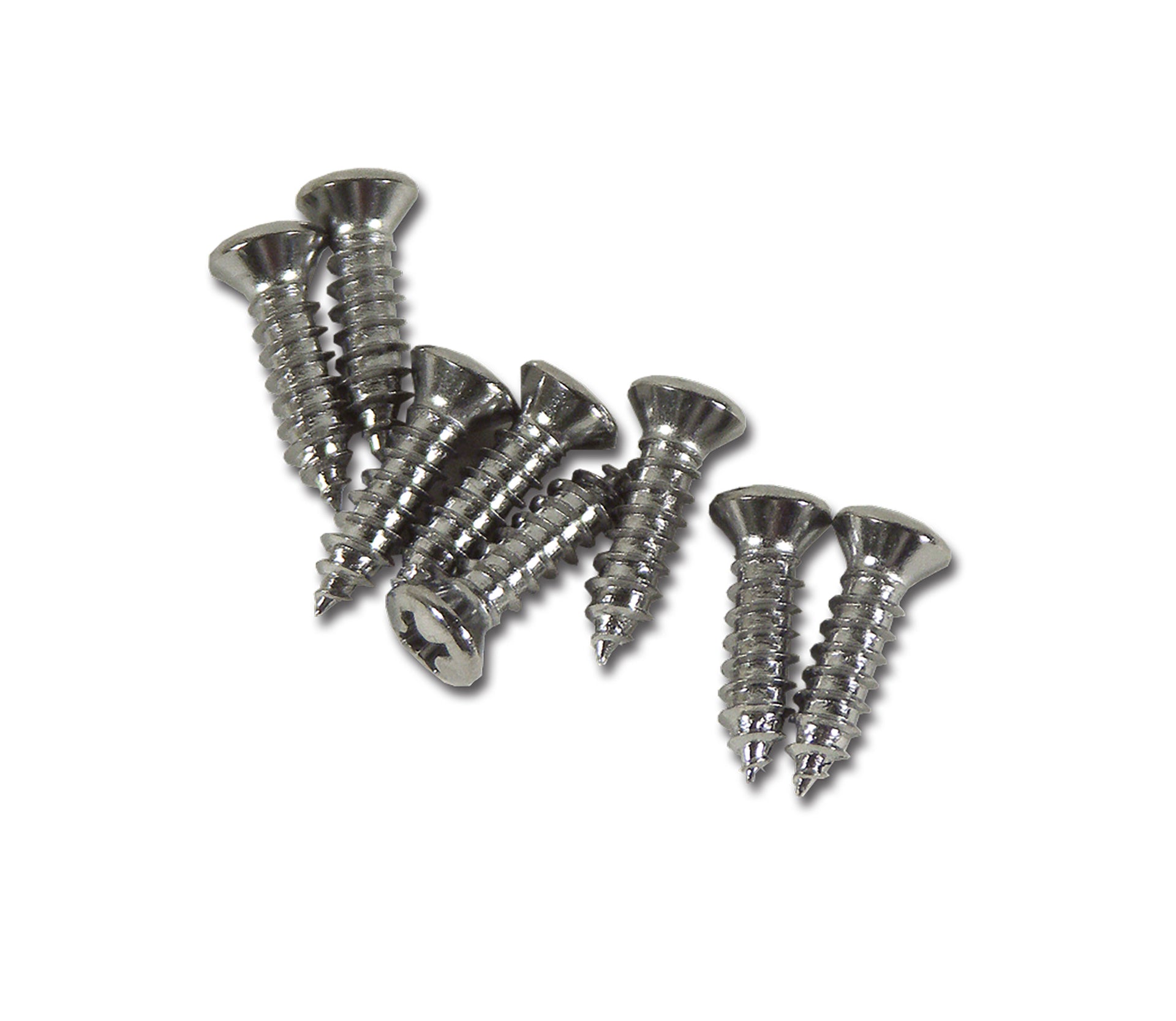 1958-1962 Corvette Headlight Bezel Screws. 8 Piece Set - CA-K1196-Corvette-Store-Online