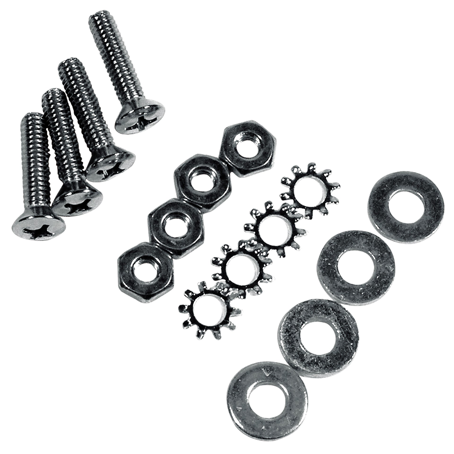 1958-1962 Corvette Rear Latch To Decklid Screw Set. 16 Piece - CA-K1203-Corvette-Store-Online