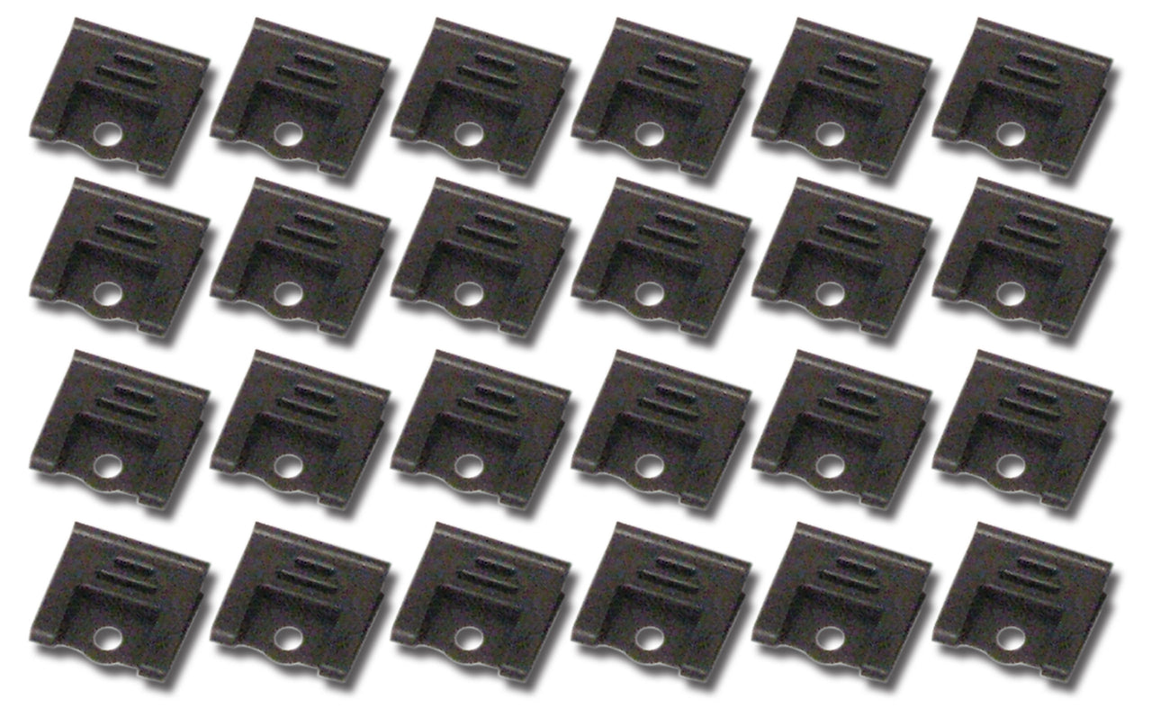 1964-1967 Corvette Windshield Molding Clip Set Coupe 24 Piece - CA-K1225-Corvette-Store-Online