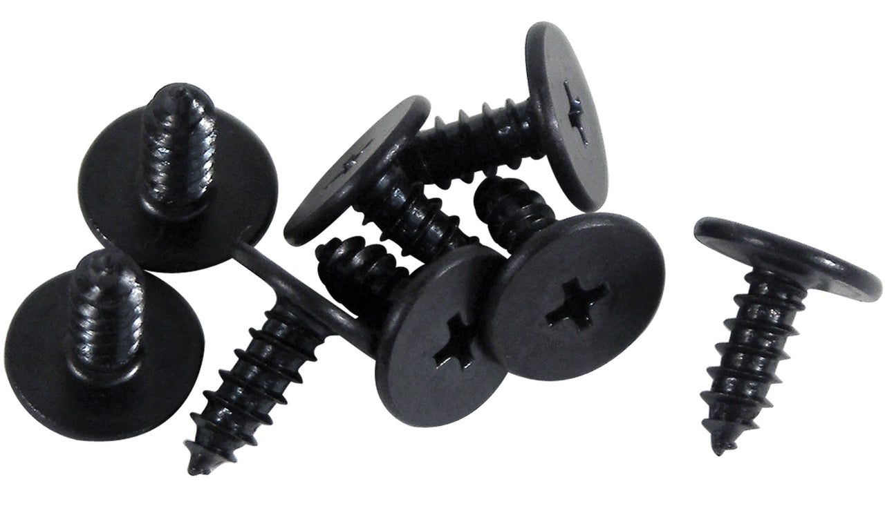 1963-1967 Corvette Weatherstrip Fastener Kit. Coupe Body Hinge Pillar - 8 Piece - CA-K1227-Corvette-Store-Online
