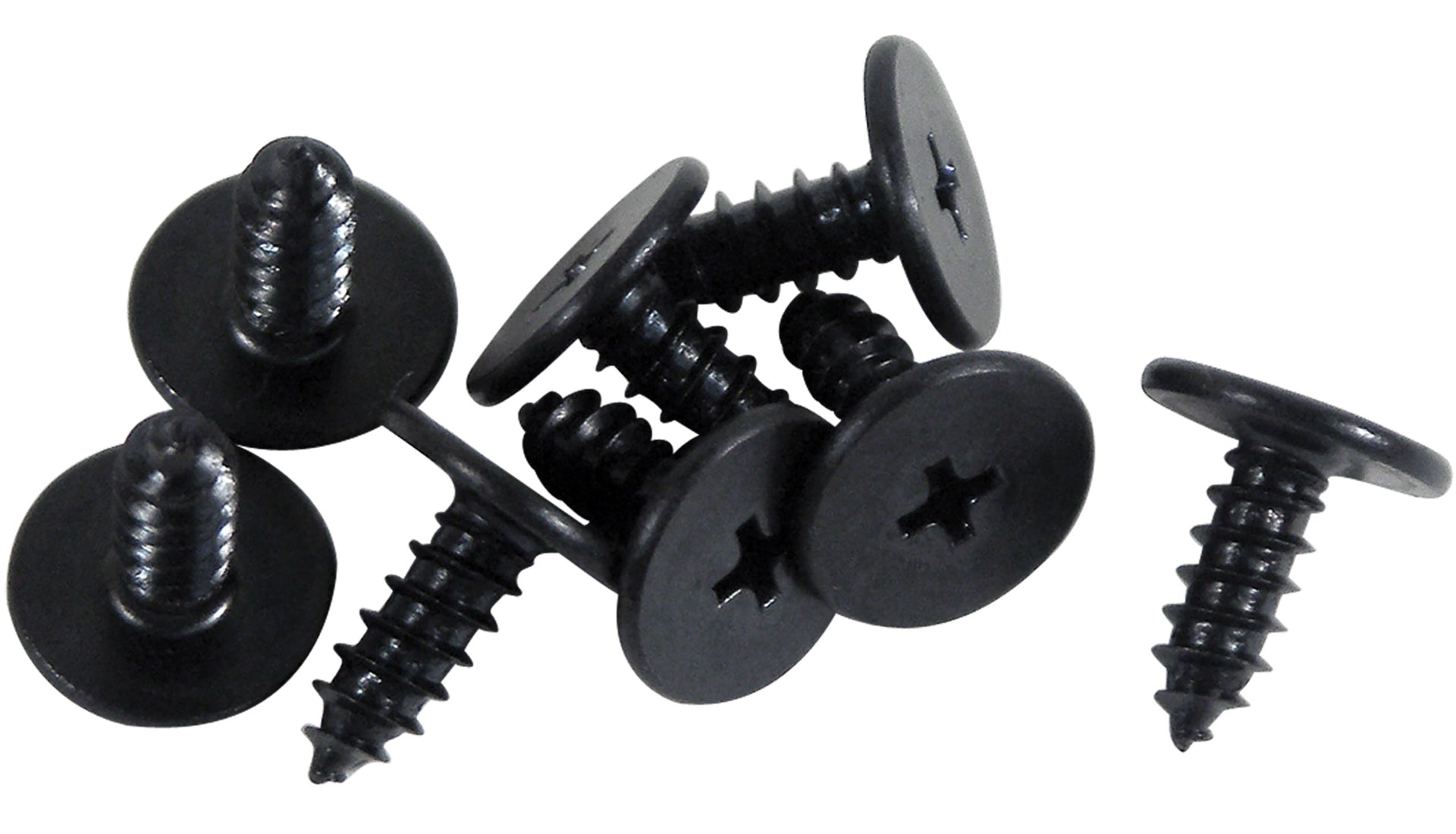 1963-1967 Corvette Weatherstrip Fastener Kit. Coupe Body Hinge Pillar - 8 Piece - CA-K1227-Corvette-Store-Online