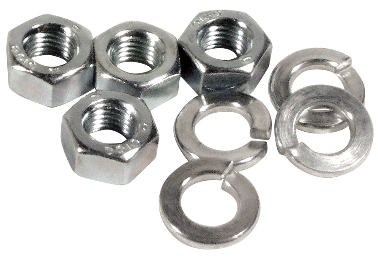 1960-1973 Corvette Fan To Clutch Nut & Washer Set. 8 Piece - CA-K1242-Corvette-Store-Online