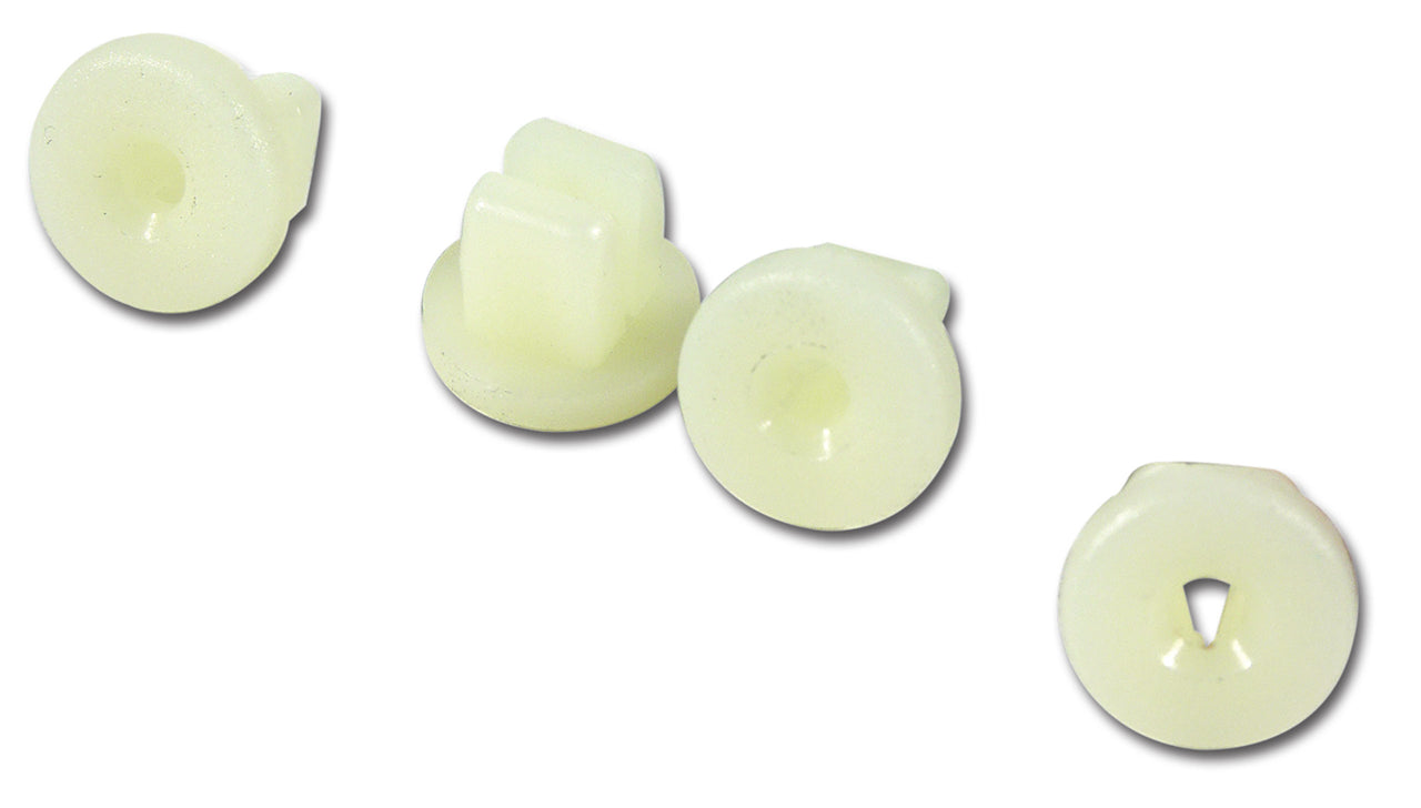 1963-1967 Corvette Rear License Bezel Plastic Nuts. 4 Piece Set - CA-K1244-Corvette-Store-Online