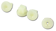 1963-1967 Corvette Rear License Bezel Plastic Nuts. 4 Piece Set - CA-K1244-Corvette-Store-Online