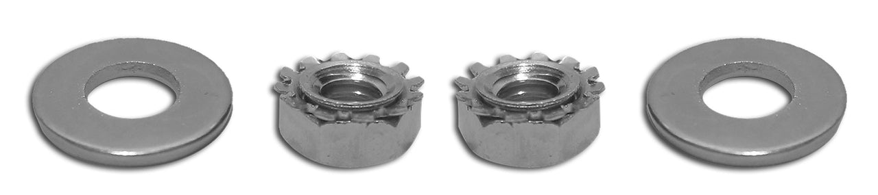 1963-1975 Corvette Hardtop Rear Bolt, Nut & Washer Set. 4 Piece - CA-K1247-Corvette-Store-Online