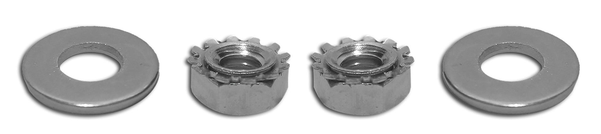 1963-1975 Corvette Hardtop Rear Bolt, Nut & Washer Set. 4 Piece - CA-K1247-Corvette-Store-Online