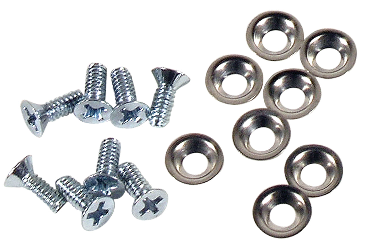 1963-1967 Corvette Convertible Top Pad To Frame Screw Set. 16 Piece - CA-K1267-Corvette-Store-Online