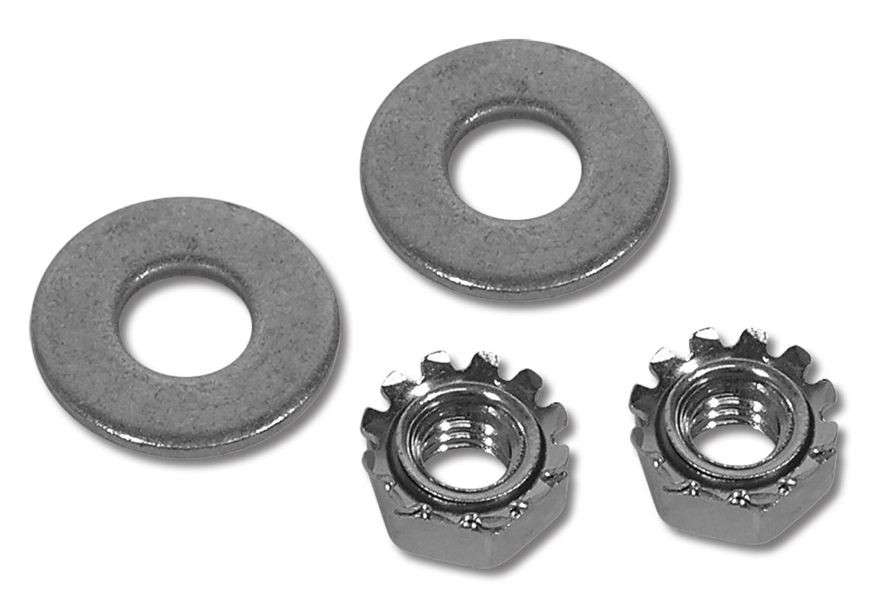 1963-1967 Corvette Dash Pad Nuts & Washers. 4 Piece Set - CA-K1305-Corvette-Store-Online