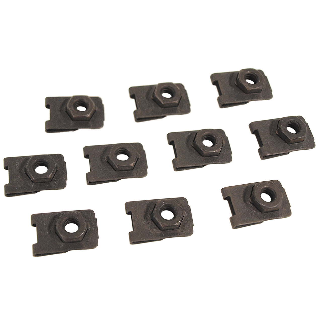 1963-1967 Corvette Dash Frame Mount U-Nuts. 10 Piece Set - CA-K1306-Corvette-Store-Online
