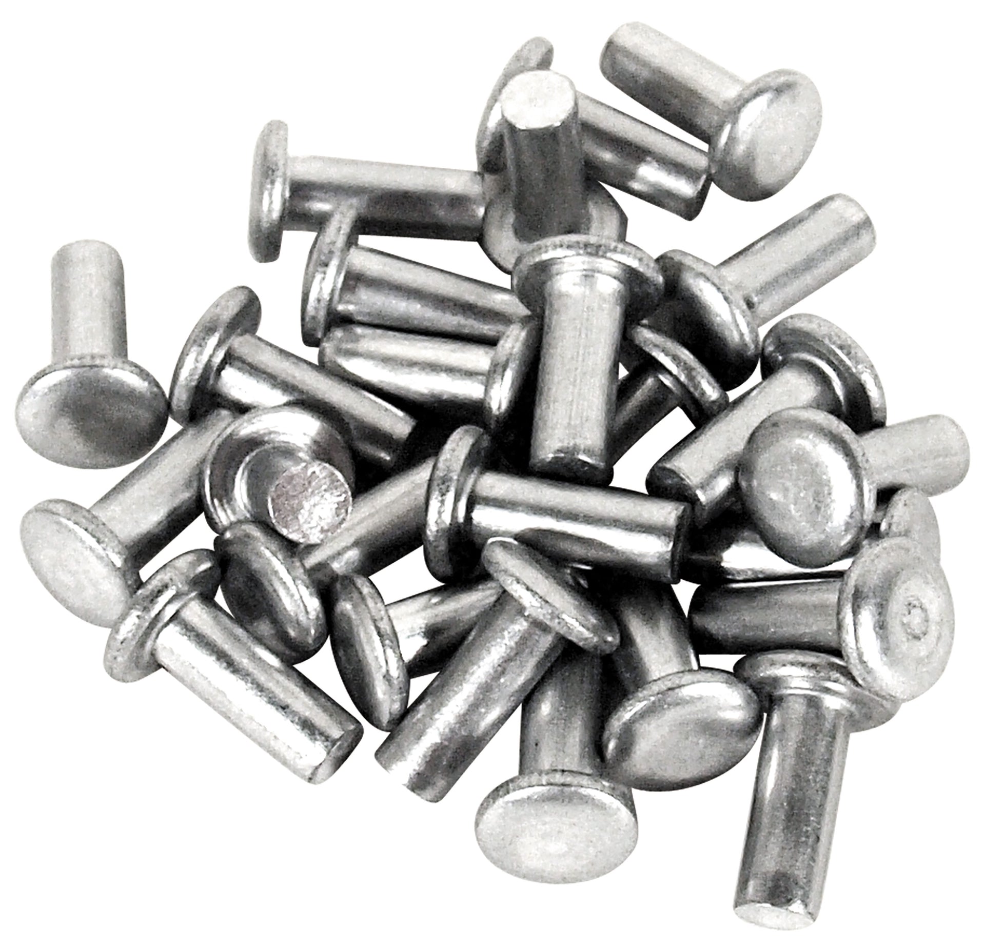 1953-1962 Corvette Body Assembly Rivets. Aluminum 25 Piece - CA-K1314-Corvette-Store-Online