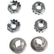1963-1967 Corvette Speaker Grille Speednut Set. - CA-K1343-Corvette-Store-Online