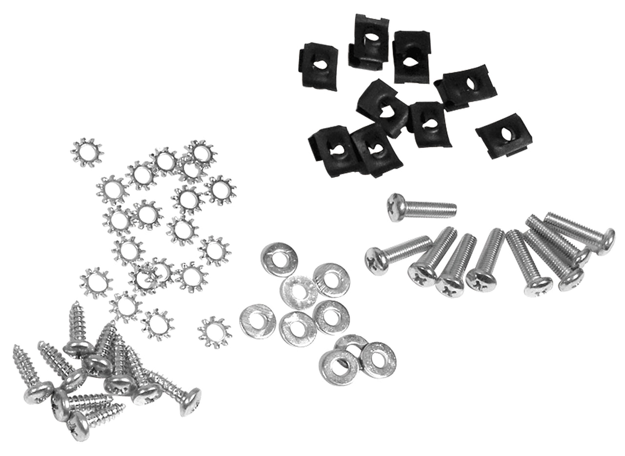 1953-1961 Corvette Gas Tank Cover Screws & Nuts 54 Piece - CA-K1379-Corvette-Store-Online