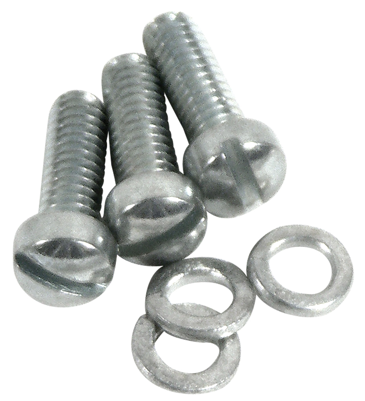 1959-1965 Corvette Choke Housing Mount Screws. WCFB 3 Piece - CA-K1380-Corvette-Store-Online