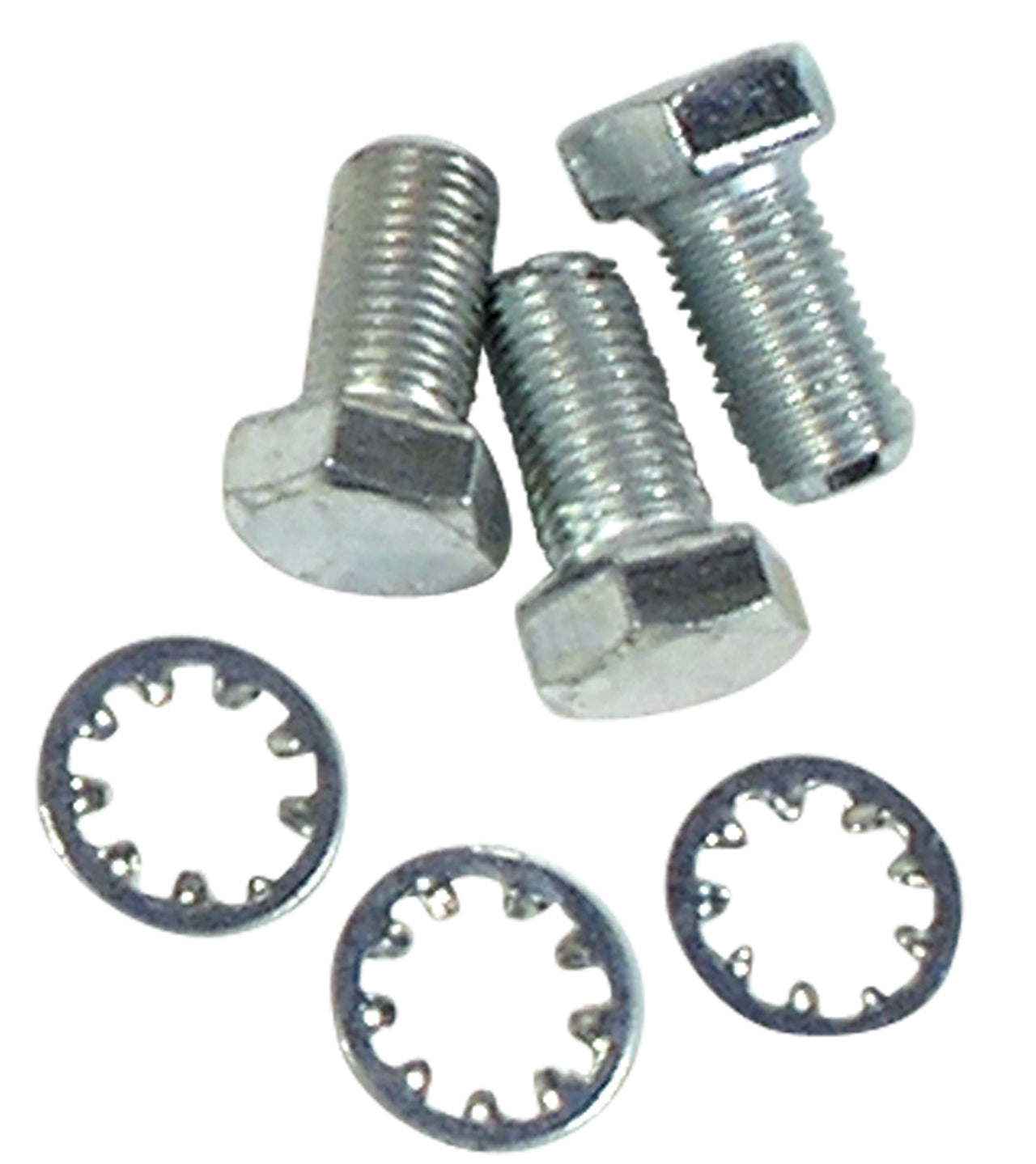 1960-1968 Corvette Crankshaft Pulley Bolts. 327 Except Special High Performance 3pc - CA-K1381-Corvette-Store-Online