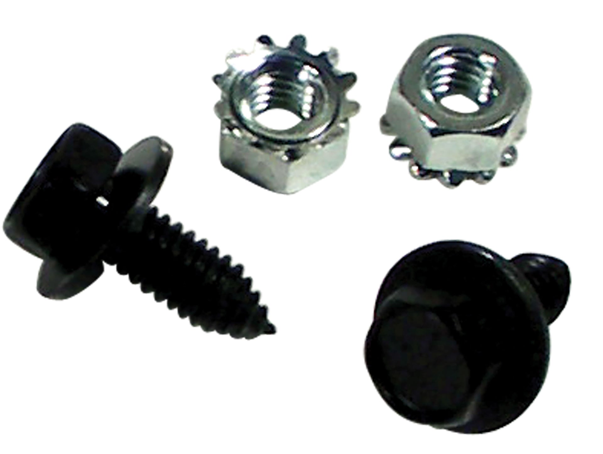 1963-1966 Corvette Steering Column Mount Bracket Screw & Nut Set. - CA-K1393-Corvette-Store-Online