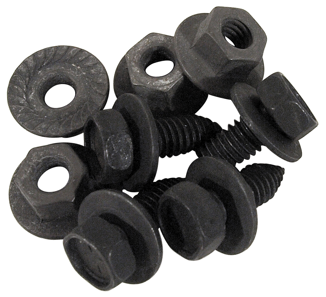 1967-1967 Corvette Steering Column Mount Bracket Screw & Nut Set. - CA-K1394-Corvette-Store-Online