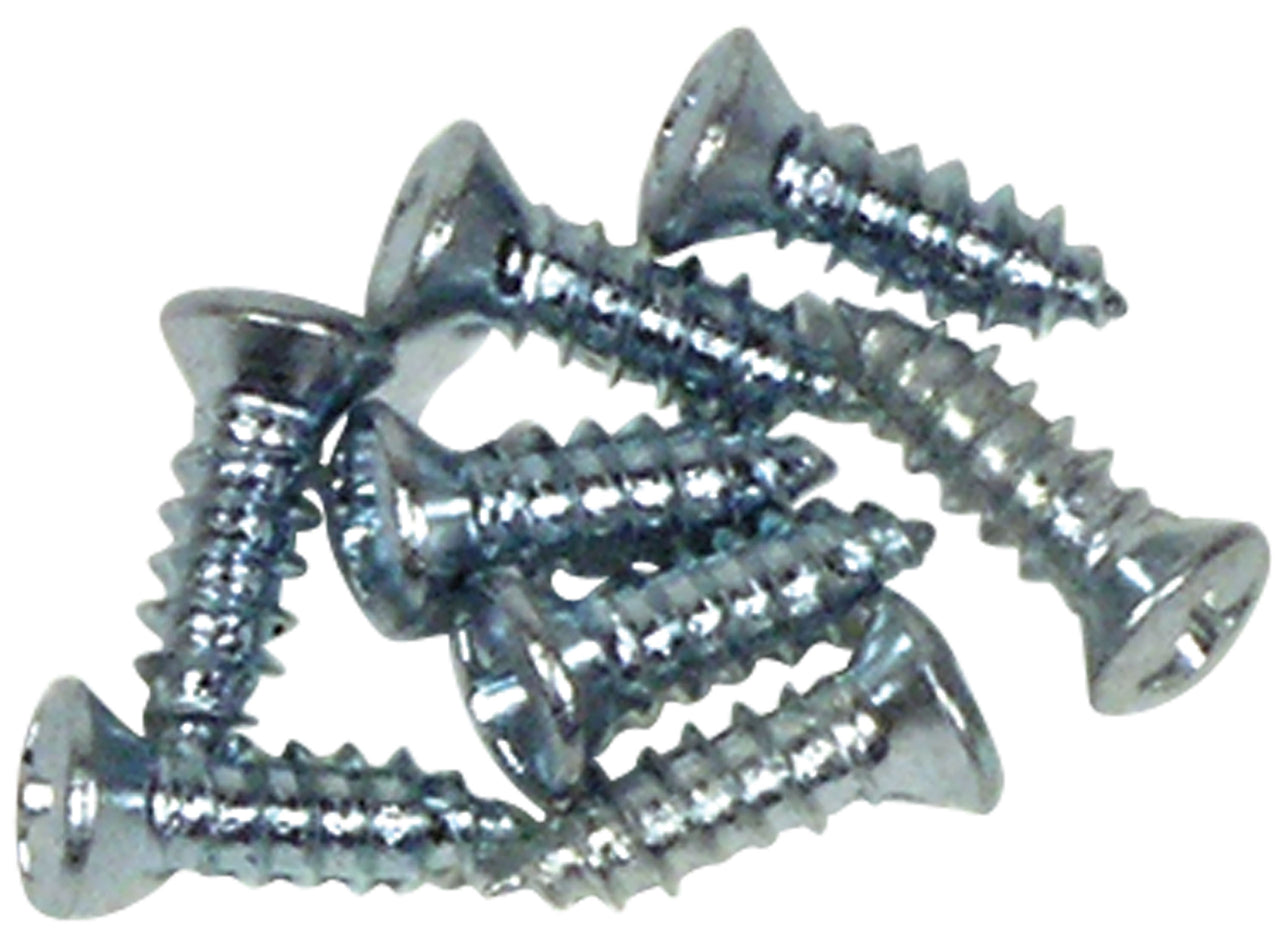 1963-1963 Corvette Headlight Bezel Screws. 8 Piece Set 63L - CA-K1402-Corvette-Store-Online